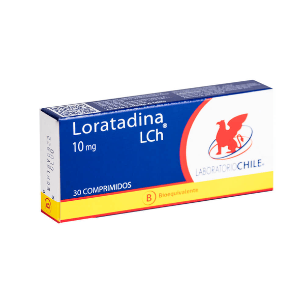Loratadina 10 mg x 30 Comprimidos - Farmacias Jvf