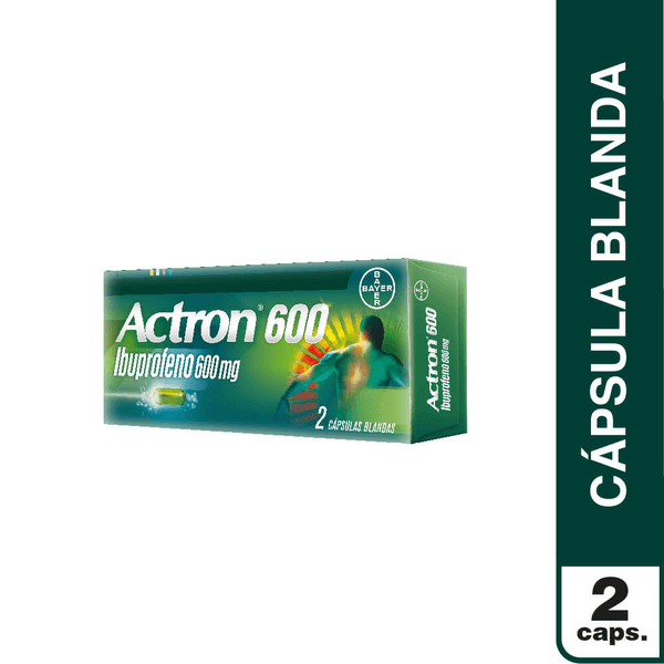 actron capsulas 600 mg